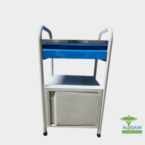 Bed Side Locker With Stainless Steel Top