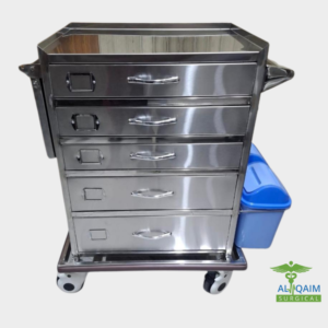 Crash Trolley Stainless steel