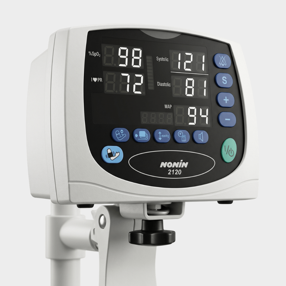 Vital Sign Monitor Three Parameters Nonin 220 With Accessories