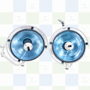 Double doom Halogin Light Made by Brechtold germany E650/E650